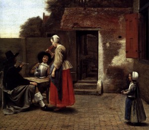 A Dutch Courtyard